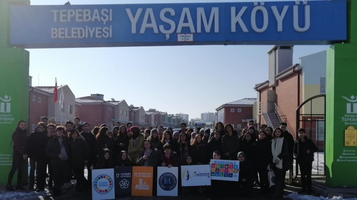 10F Sınıfı Öğrencileri eTwinning Proje Ortaklarıyla Eskişehir'de Buluştu...